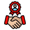 hand shake logo