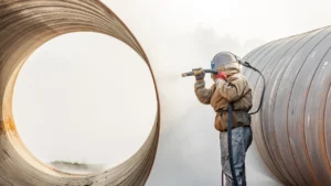 What is glass bead blasting and how does it work?