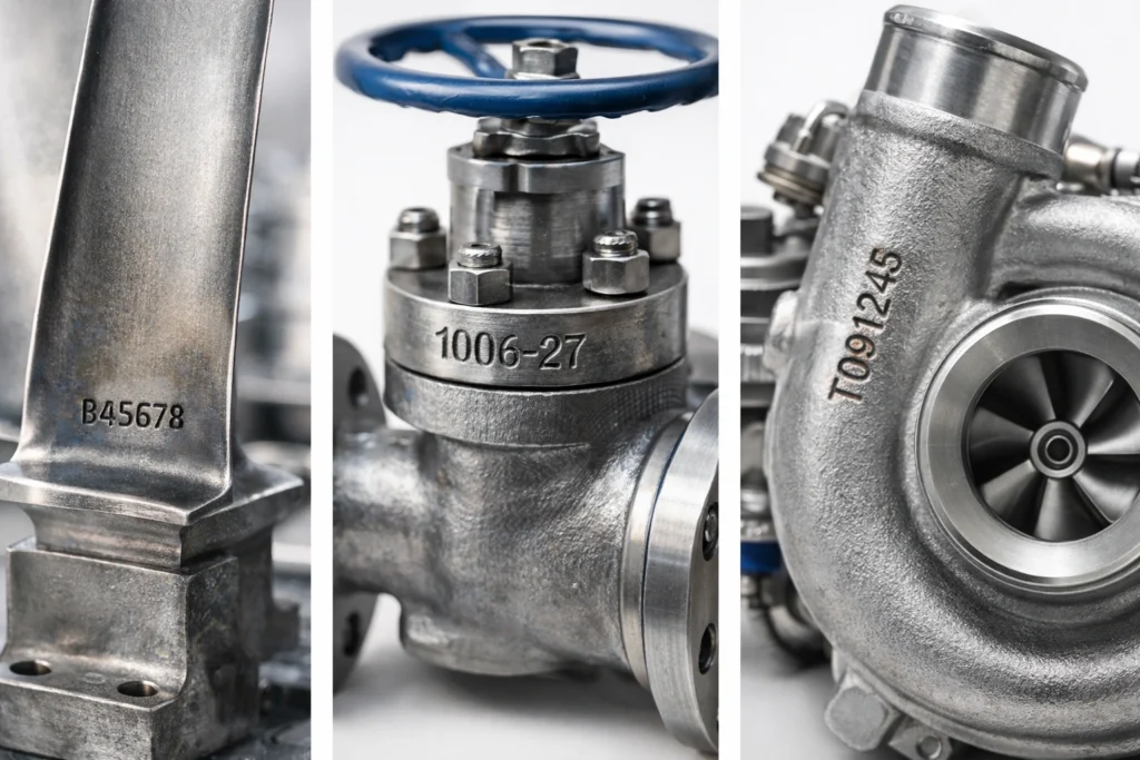 Industrial applications of custom metal stamps in aerospace, oil and gas, and automotive industries